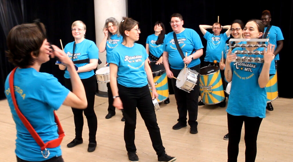 le groupe entre deux, moment de pause