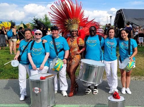 Pose de groupe avec Mel